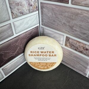 Rice water shampoo bar